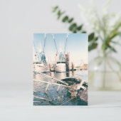 Briefkaarten van de jachthaven van Venetië (Staand voorkant)