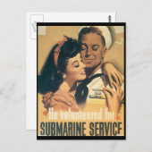  Briefkaarten van de Oorlog, onderzeese dienst (Voorkant / Achterkant)