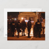 Briefkaarten van de oproerpolitie (Voorkant / Achterkant)