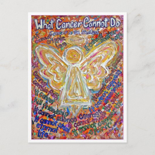 Briefkaarten van de Southwest Cancer Angel (Voorkant)