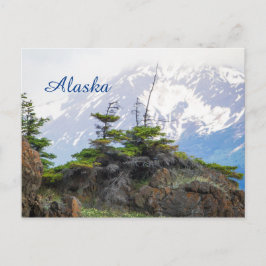 Briefkaarten van de staat Alaska - Blauwen en berg