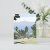 Briefkaarten van de Tropische Golfcursus (Staand voorkant)