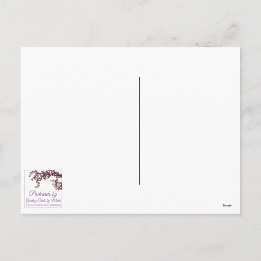 Briefkaarten van de Valentijnsdag van (Achterkant)