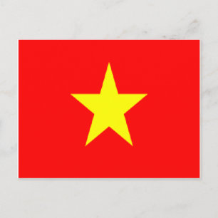Briefkaarten van de Vietnamese vlag