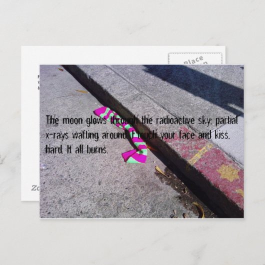 Briefkaarten van de X-Rays na Apocalypse #3 (Voorkant / Achterkant)