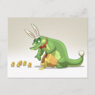 Briefkaarten van Easter Gator