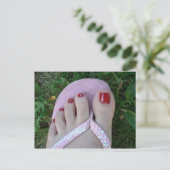 Briefkaarten van gepolijst speelgoed en salon (Staand voorkant)