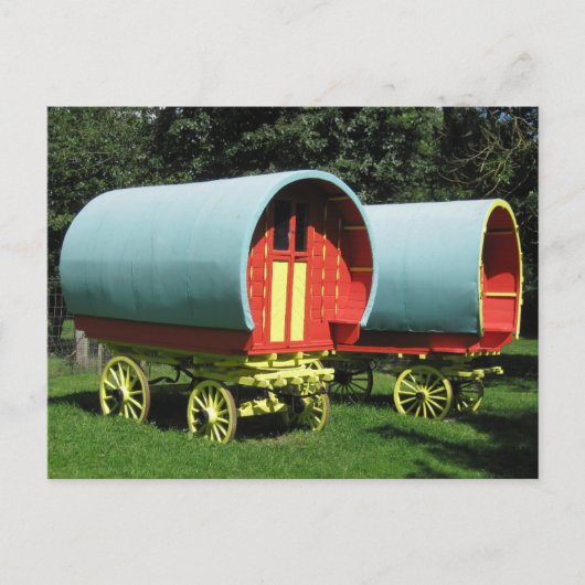 Briefkaarten van Gypsy Caravan (Voorkant)