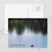 Briefkaarten van het Adirondack-gebergte (Voorkant / Achterkant)