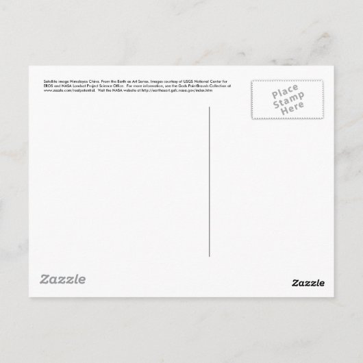 BRIEFKAARTEN van het Afbeelding van (Achterkant)