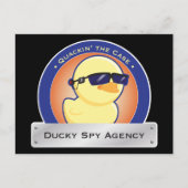 Briefkaarten van het Ducky Spy Agency (Voorkant)