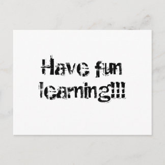 Briefkaarten van het leercentrum van Toddler