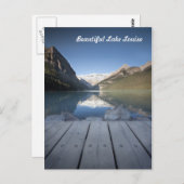 Briefkaarten van het Louise Shore-meer (Voorkant / Achterkant)