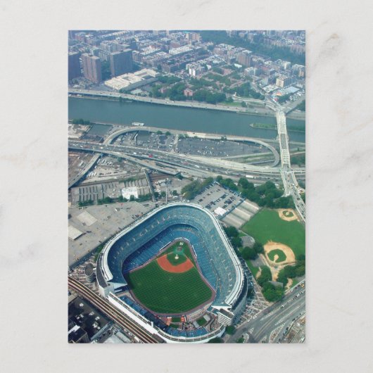 BRIEFKAARTEN VAN HET NEW YORK BASEBALL STADIUM (Voorkant)