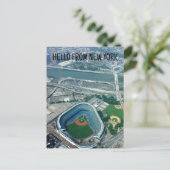 BRIEFKAARTEN VAN HET NEW YORK BASEBALL STADIUM (Staand voorkant)