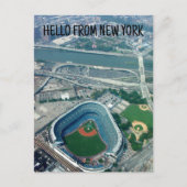 BRIEFKAARTEN VAN HET NEW YORK BASEBALL STADIUM (Voorkant)