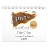  Briefkaarten van het Tufts College 2012 Kalender (Hoes)