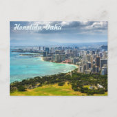 Briefkaarten van Honolulu, Oahu (Voorkant)