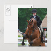 Briefkaarten van Hunter Horse Show (Voorkant / Achterkant)