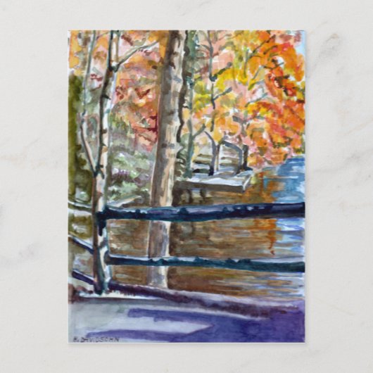 BRIEFKAARTEN VAN KUNSTSTS - ARTIST HARRIET DAVIDSO (Voorkant)