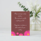 Briefkaarten van lente-bloei (Staand voorkant)