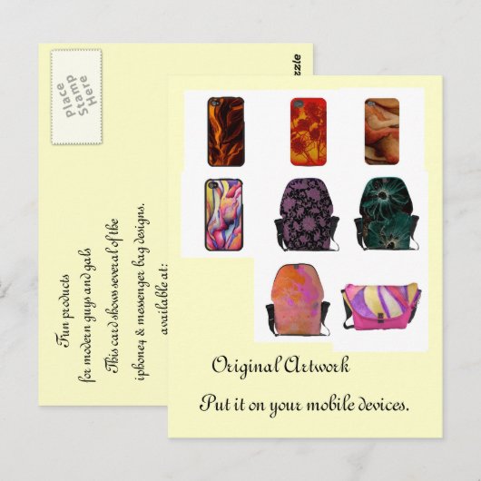 Briefkaarten van magicgardenstudio* (Voorkant / Achterkant)