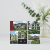 Briefkaarten van onroerend goed Veel huizen/huizen (Staand voorkant)