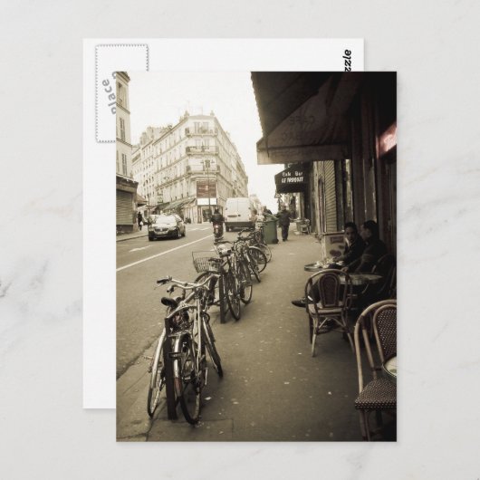 Briefkaarten van Parijs (Voorkant / Achterkant)