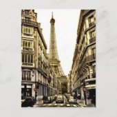 Briefkaarten van Parijs - Eiffeltoren (Voorkant)