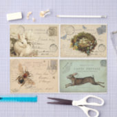 Briefkaarten van Parijs Tissuepapier (Craft)