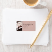 Briefkaarten van Paris Return Address Label (Insitu)