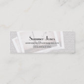 Briefkaarten van Paris Tiny Contact Kaart Contactkaartje (Achterkant)