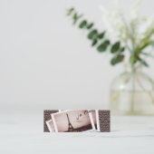 Briefkaarten van Paris Tiny Contact Kaart Contactkaartje (Staand voorkant)