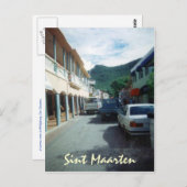 Briefkaarten van Philipsburg Street (Voorkant / Achterkant)