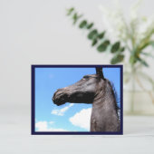 Briefkaarten van rondpaarden (Staand voorkant)