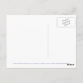 Briefkaarten van rondpaarden (Achterkant)