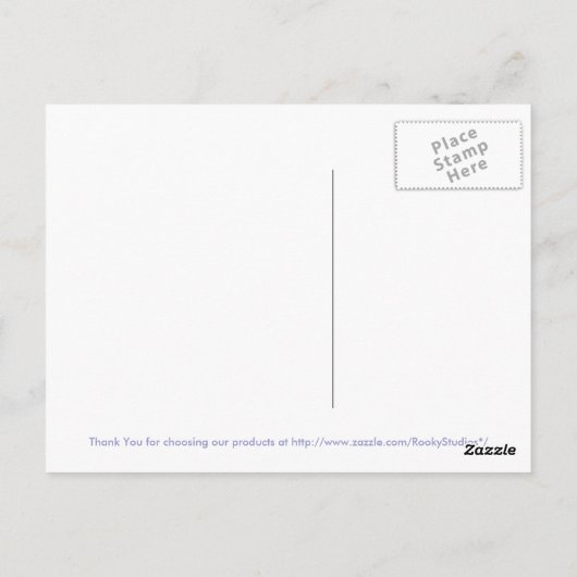 Briefkaarten van rondpaarden (Achterkant)