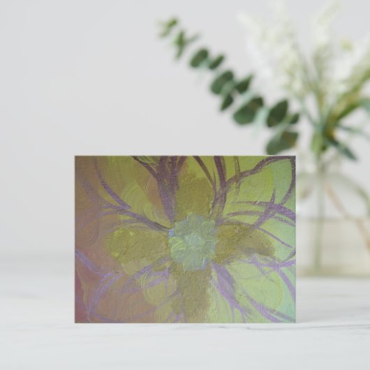 Briefkaarten van Solar Plexus Chakra (Staand voorkant)