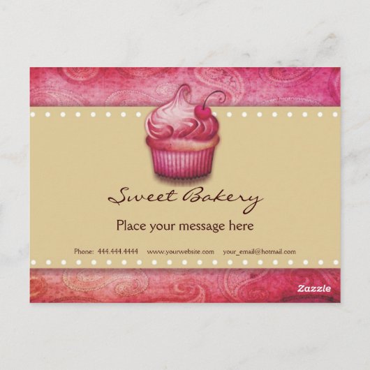 Briefkaarten van suikerbakkerij (Achterkant)