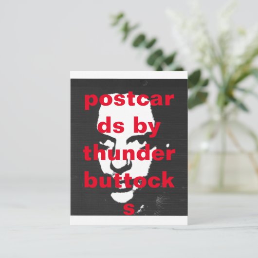Briefkaarten van Thunderbuttocks (Staand voorkant)
