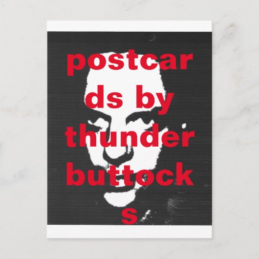 Briefkaarten van Thunderbuttocks (Voorkant)