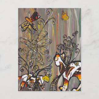 Briefkaarten van vlinderkatten