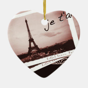 Briefkaarten vanaf Bonjour Custom Ornament