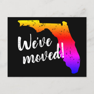 Briefkaarten verplaatsen met  Florida-landkaart