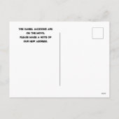 BRIEFKAARTEN VOOR ADRESWIJZIGING VERPLAATSEN (Achterkant)