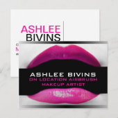 Briefkaarten voor artistieke vliegtuigkreeften (Voorkant / Achterkant)