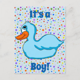 Briefkaarten voor blauwe Baby