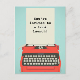 Briefkaarten voor boeklancering of literaire gebeu