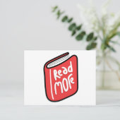 Briefkaarten voor boekliefhebbers (Staand voorkant)