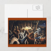 Briefkaarten voor dansende Beren Briefkaart (Voorkant / Achterkant)